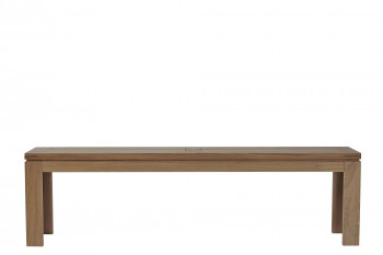 Banc en bois massif chêne clair L160 - BOSTON