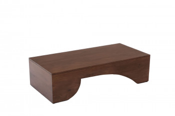 Table basse rectangulaire design en manguier L115 - OTAVI