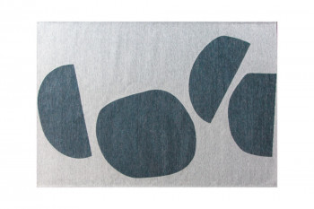 Tapis rectangulaire en coton formes géométriques 200x290 - MYLEY