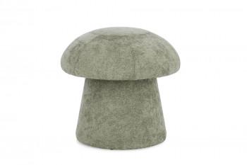 Pouf rond en tissu avec rangement D45 - CHUPS