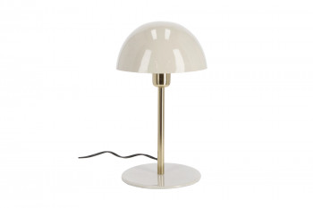 Lampe de table beige en métal H36 - WILMA