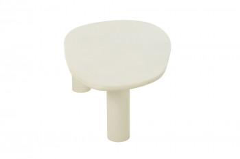 Table basse organique en bois blanc L108 - AMED