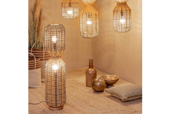 Lampe sur pied ajouré H135 - SANTANA