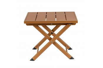 Table basse pliante de jardin en aluminium L44 - CABOURG