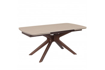 Table rectangulaire extensible céramique 6/10 places L170/250 - MARINE