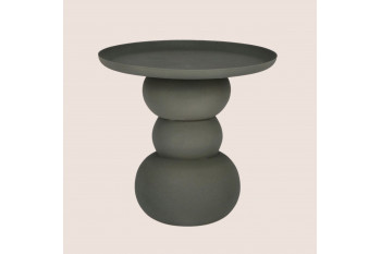 Table basse ronde design en métal coloré D41 - PILAR